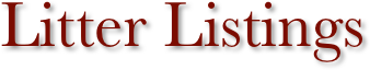 Litter Listings